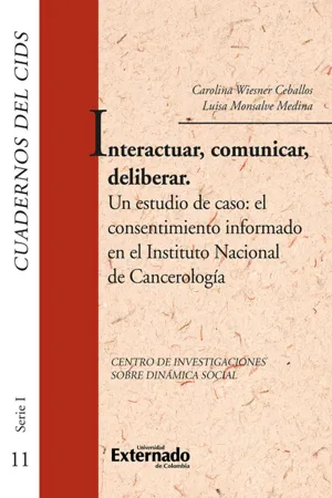 Interactuar, comunicar, deliberar