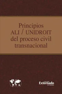 Principios ali unidroit del proceso civil transnacional_cover