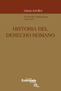 Historia del derecho romano_cover