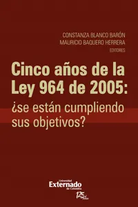 Cinco años de la ley 964 de 2005: ¿se están cumpliendo sus objetivos?_cover