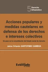 Acciones populares y medidas cautelares en defensa de los derechos e intereses colectivos. Un paso en la consolidación del estado social de derecho_cover