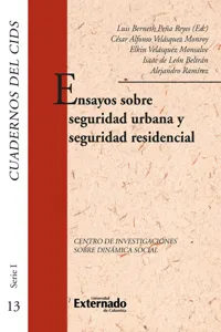 Ensayos sobre seguridad urbana y seguridad residencial_cover