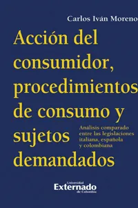Acción del Consumidor, procedimientos de consumo y sujetos demandados_cover