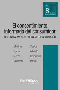 El consentimiento informado del consumidor. Del sinalagma a las exigencias de información._cover