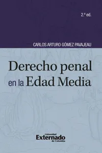 Derecho penal en la edad media_cover