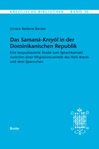 Das Samana-Kreyol in der Dominikanischen Republik_cover