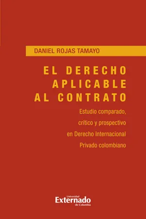 El derecho aplicable al contrato en derecho internacional privado colombiano