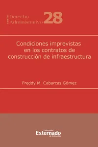 Condiciones Imprevistas en los Contratos de Construcción de Infraestructura_cover