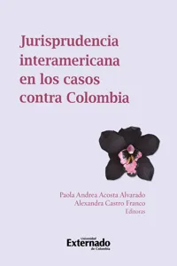 Jurisprudencia Interamericana en los casos contra Colombia_cover