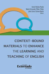 Context-Bound Materials to Enhance the Learning and Teaching of English_cover