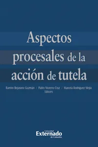 Aspectos procesales de la acción de tutela_cover