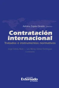 Contratación internacional. Tratados e instrumentos normativos_cover