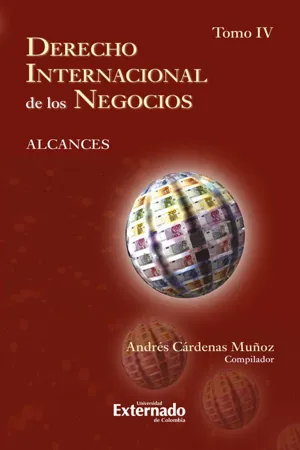 Derecho internacional de los negocios: alcances Tomo IV