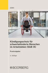 Kündigungsschutz für schwerbehinderte Menschen im Arbeitsleben_cover