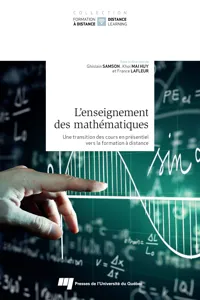 L'enseignement des mathématiques_cover