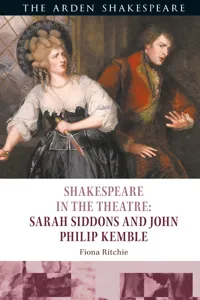 Shakespeare in the Theatre: Sarah Siddons and John Philip Kemble_cover