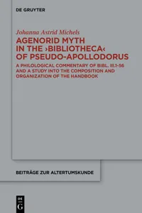 Agenorid Myth in the ›Bibliotheca‹ of Pseudo-Apollodorus_cover