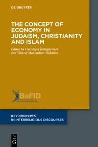 The Concept of Economy in Judaism, Christianity and Islam_cover