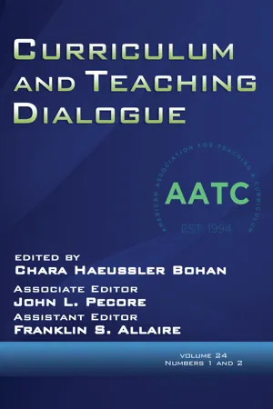 Curriculum and Teaching Dialogue