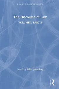 Discourse Of Law_cover