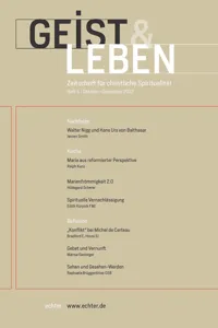 Geist & Leben 4/2022_cover