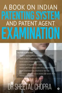 A Book on Indian Patenting System and Patent Agent Examination_cover
