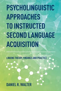 Psycholinguistic Approaches to Instructed Second Language Acquisition_cover