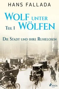 Wolf unter Wölfen, Teil 1 – Die Stadt und ihre Ruhelosen_cover