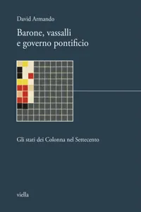 Barone, vassalli e governo pontificio_cover