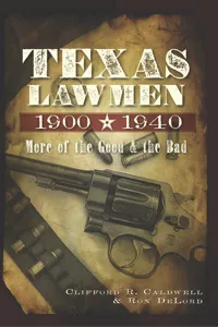 Texas Lawmen, 1900-1940_cover