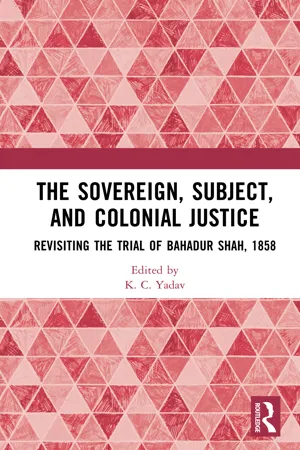 The Sovereign, Subject and Colonial Justice