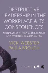 Destructive Leadership in the Workplace and its Consequences_cover