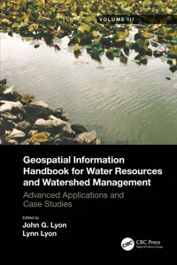 Geospatial Information Handbook for Water Resources and Watershed Management, Volume III_cover