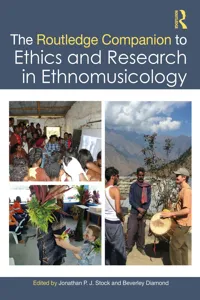 The Routledge Companion to Ethics and Research in Ethnomusicology_cover