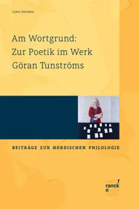 Am Wortgrund: Zur Poetik im Werk Göran Tunströms_cover