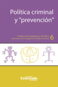 Política criminal y "prevención"_cover