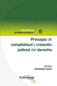 Principio de completitud y creación judicial del derecho_cover