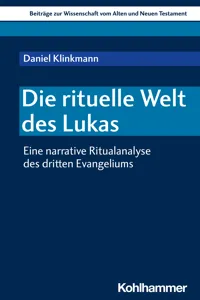 Die rituelle Welt des Lukas_cover