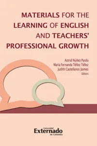 Materials development in Teachers Professional Growth_cover