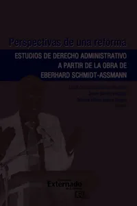 Perspectivas de una reforma estudios de derecho administrativo a partir de la obra de eberhard schmidt assmann_cover