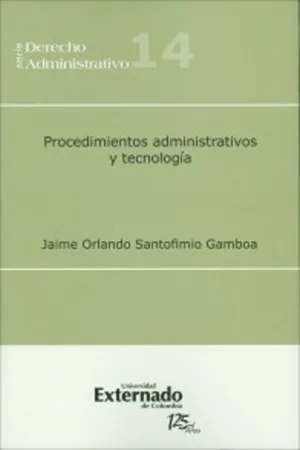 Procedimientos administrativos y tecnología