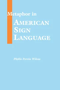 Metaphor in American Sign Language_cover