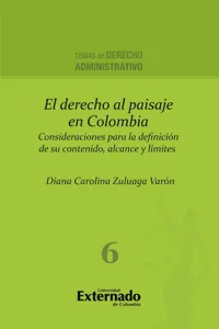 El derecho al paisaje en colombia. consideraciones para la definición de su contenido_cover