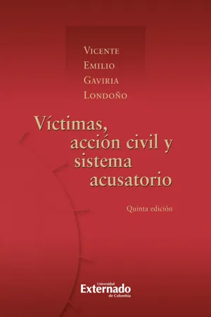 Victimas accion civil (5ª ed) y sistema acusatorio