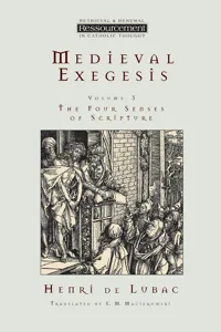 Medieval Exegesis, vol. 3_cover