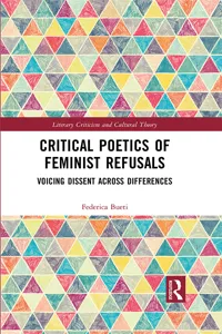 Critical Poetics of Feminist Refusals_cover