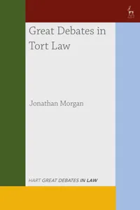 Great Debates in Tort Law_cover