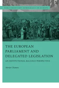 The European Parliament and Delegated Legislation_cover