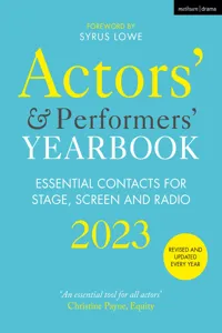 Actors' and Performers' Yearbook 2023_cover