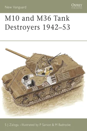M10 and M36 Tank Destroyers 1942–53